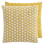 Cojín Silaï Carré Gan Rugs Yellow/Yellow 142109