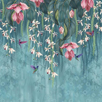 Papeles pintados panorámico Trailinog Orchid