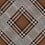 Papeles pintados panorámico Checkered Patchwork Mindthegap Mid Brown WP20390