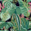 Papeles pintados panorámico Tropical Foliage Mindthegap Anthracite WP20366