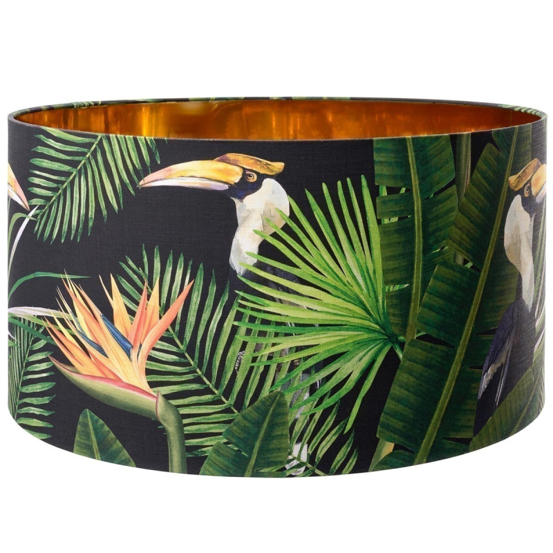 birds of paradise lampshade