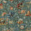 Papeles pintados panorámico Gaia House of Hackney Prussian-Blue 1-WA-GAI-DI-PRU-XXX-004