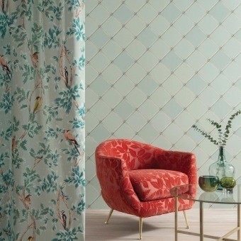 Papel pintado Palm House Trellis