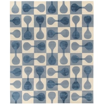 Alfombras Sorrento Blue par Gio Ponti