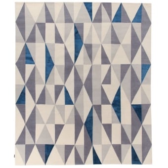 Alfombras Diamantina Blue par Gio Ponti