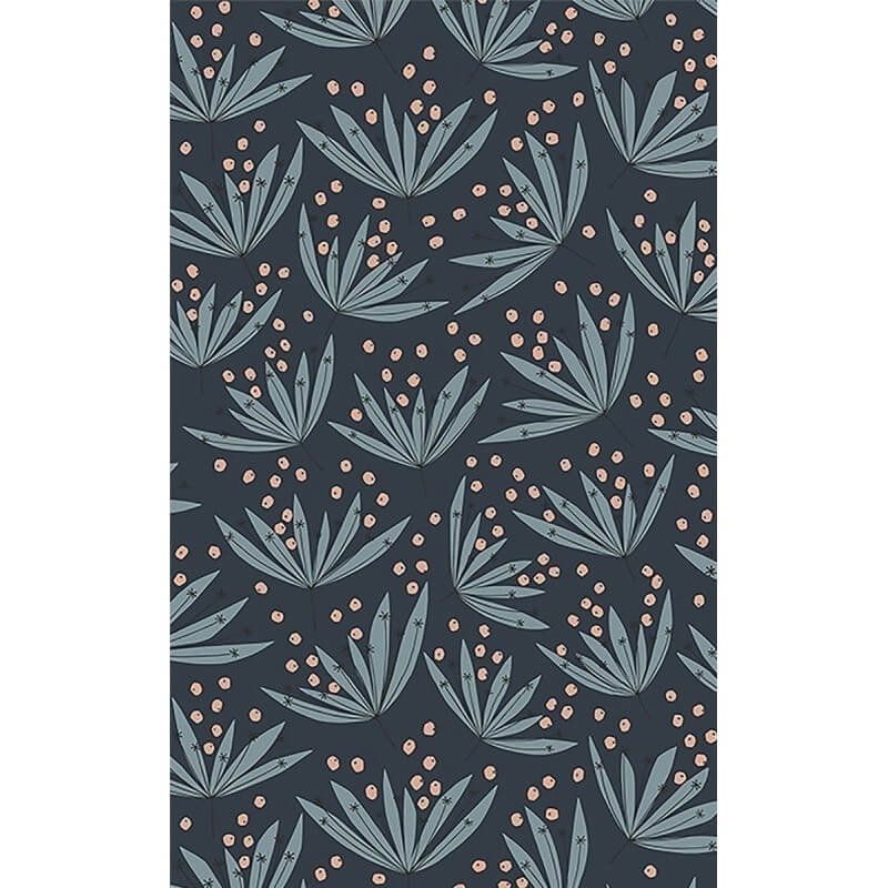 Karina Teal Wildflower Garden Wallpaper 406626520 by A Street Prints  Wallpaper