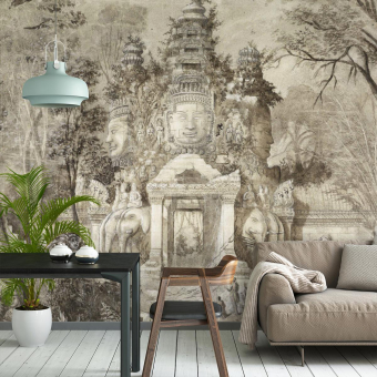 Papeles pintados panorámico Angkor Thom