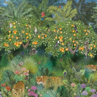 Papier peint panoramique Tiger Grove