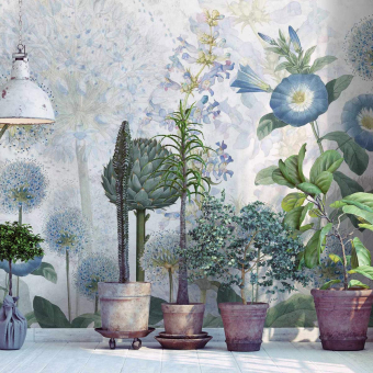 Papeles pintados panorámico Wishing Garden