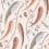 Papel pintado Colbert Nina Campbell Coral/Aqua NCW4353-01