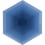 Piastrella di cemento Four Elements Hexagone Marrakech Design Hexagon Blue four-elements-hexagon-blue