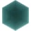 Piastrella di cemento Four Elements Hexagone Marrakech Design Hexagon Green four-elements-hexagon-green