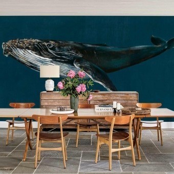 Papeles pintados panorámico Humpback Whale