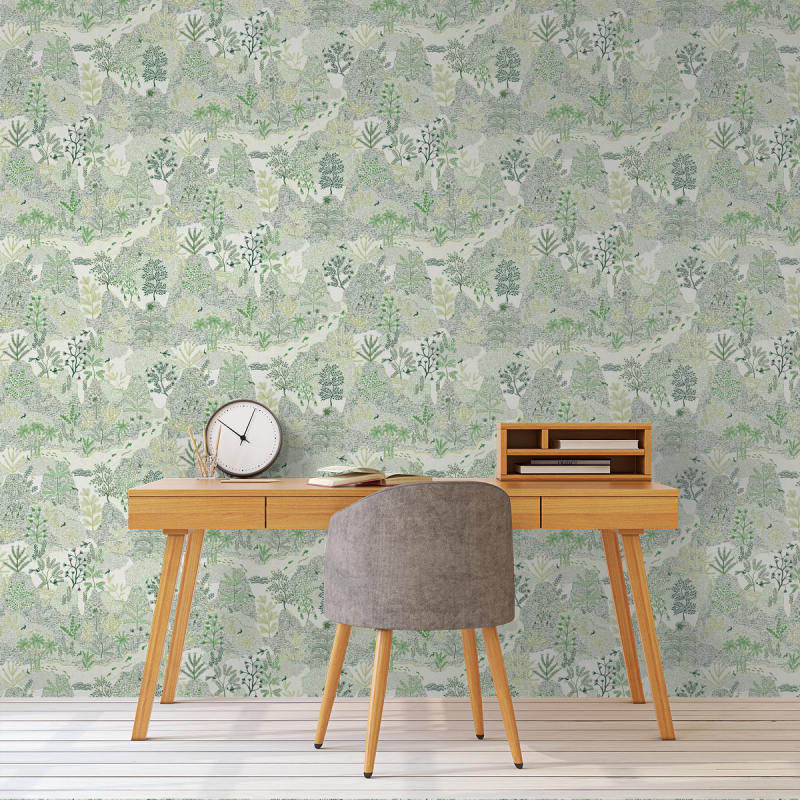 Jungle wallcovering - wallpaper | Zoom by Masureel