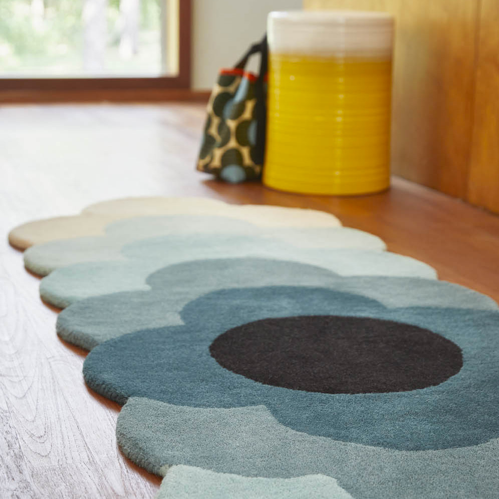 Tappeto a fiori ottico - Orla Kiely