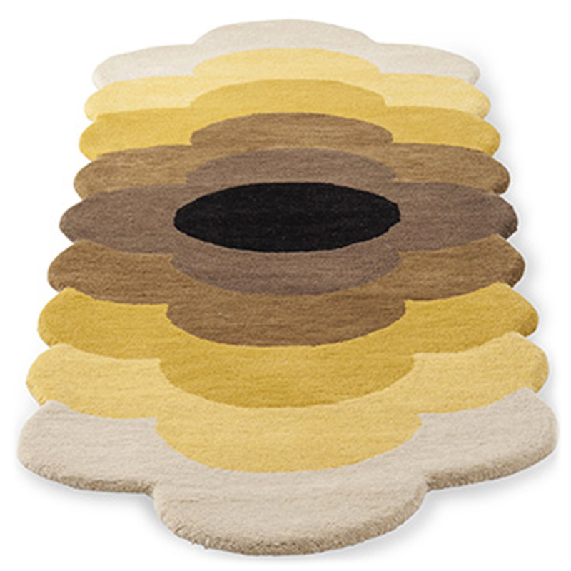 Tappeto a fiori ottico - Orla Kiely