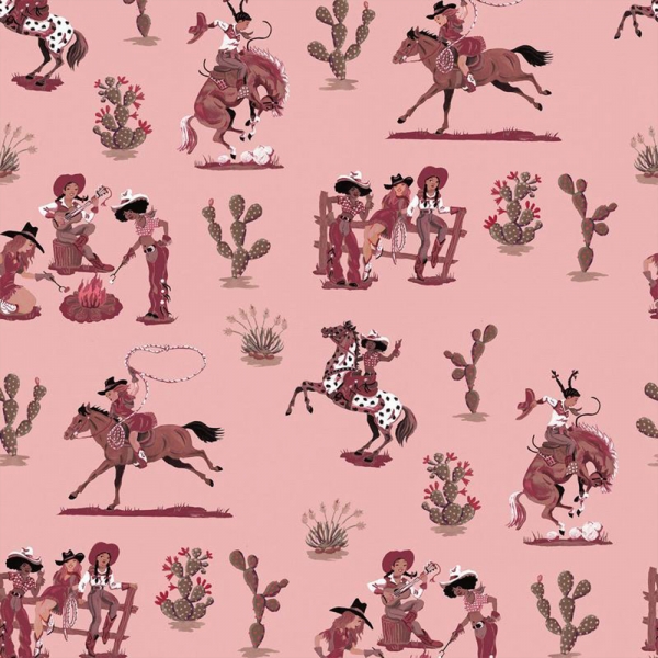 Download free Cute Pink Preppy Cowgirl Wallpaper - MrWallpaper.com