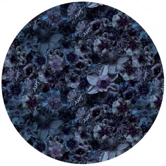 Alfombras Flowergarden Night Round