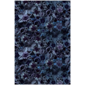 Alfombras Flowergarden Night Rectangle