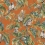 Lemuri Wallpaper Jannelli & Volpi Orange 6503