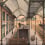 Papier peint panoramique Gare de Chemin de Fer Maison Images d'Epinal 400x300 cm - 6 lés Gare Chemin de Fer-400x300