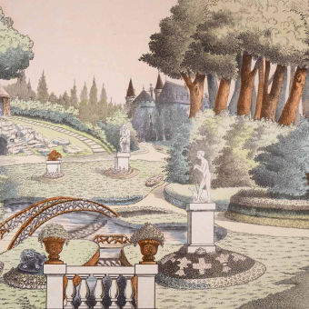 Papeles pintados panorámico Parc du Château