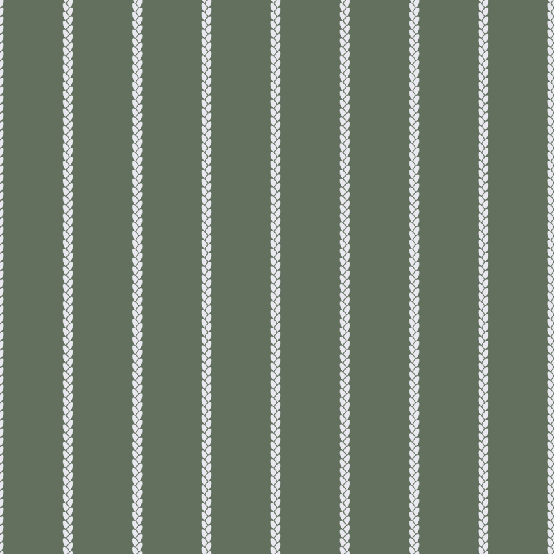 Apple Green Stripes Fabric, Wallpaper and Home Decor
