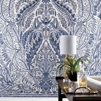 Papier peint panoramique Jaipur Paisley Damask