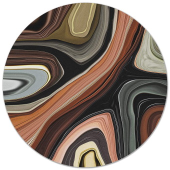 Tapis Agate Rond