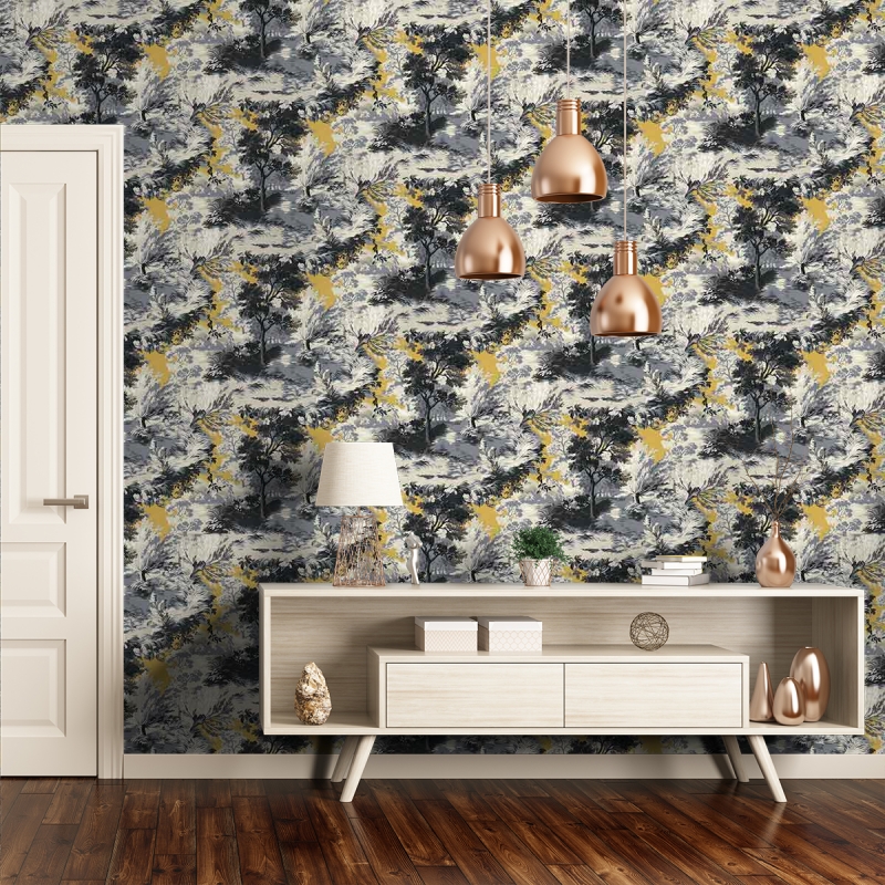 Lincoln Toile Wallpaper - Thibaut