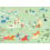 Papeles pintados panorámico Nagawika Little Cabari 450x330 cm - 9 tiras - Piezas ABC DM-ST-H330X450-NAG-VER