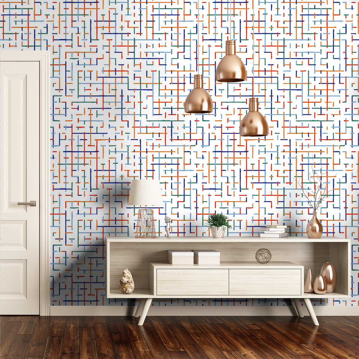 Dédale Wallpaper - Maison Martin Morel