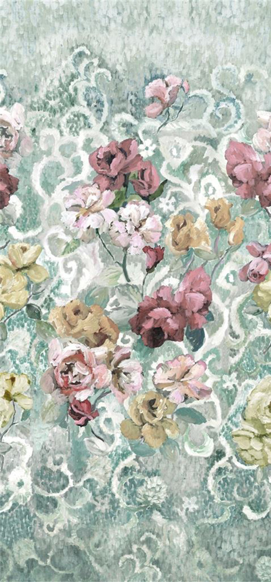 Tapestry Flower Panel - Designers Guild
