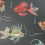 Papel pintado Aquarium Nina Campbell Noir NCW3833-01