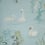 Papel pintado Swan Lake Nina Campbell Bleu ciel NCW4020-06