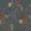 Jardin Tropical Wallpaper Jannelli & Volpi Bleu métallisé 6800