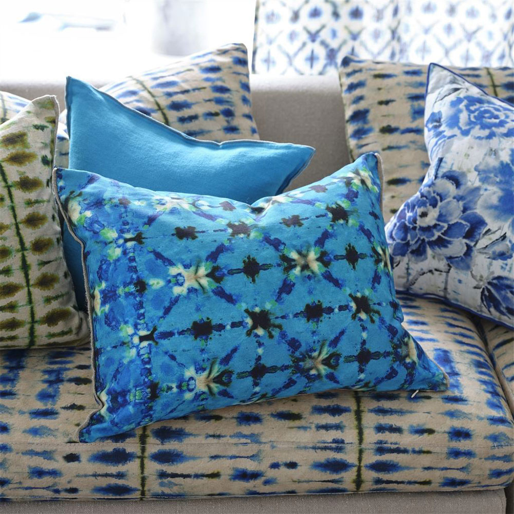 Shibori pillow clearance