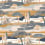 Cap Ferret Wallpaper Casamance Bleu persan/Ambre 75870508