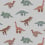 Papier peint Dinosaur Studio Ditte LightGrey dinosaur_light_grey