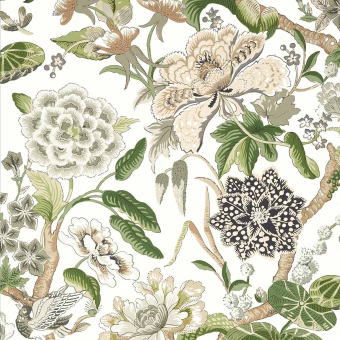 Hill Garden Wallpaper - Thibaut