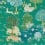 Carta da parati Pamir Garden Sanderson Teal/Peacock DCPW216765