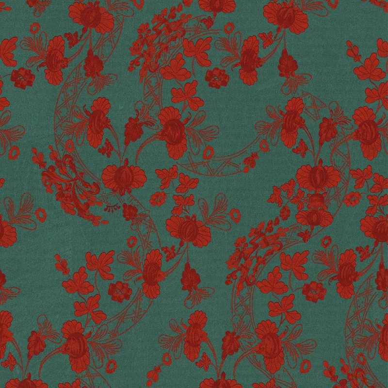 Lava red fabric -  Italia