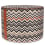 Pouf cylinodrique Belfast Missoni Home Nero multicolor 1B4LV00011-160