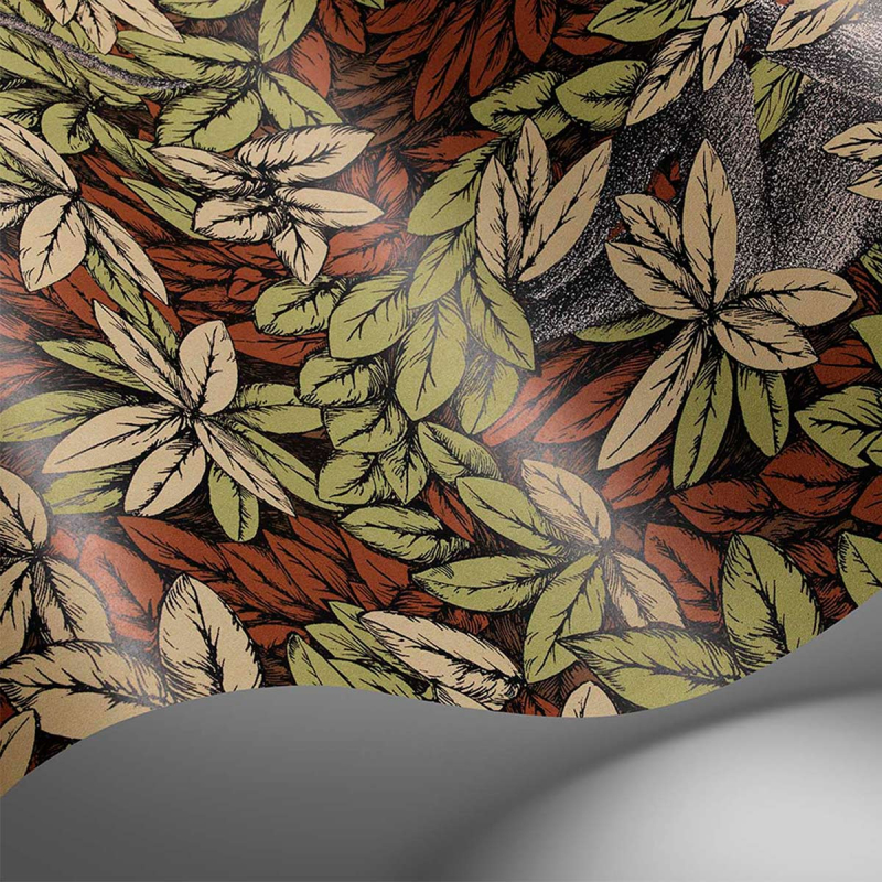 Fornasetti Chiavi Segrete - Autumnal Leaves Wallpaper by Cole & Son