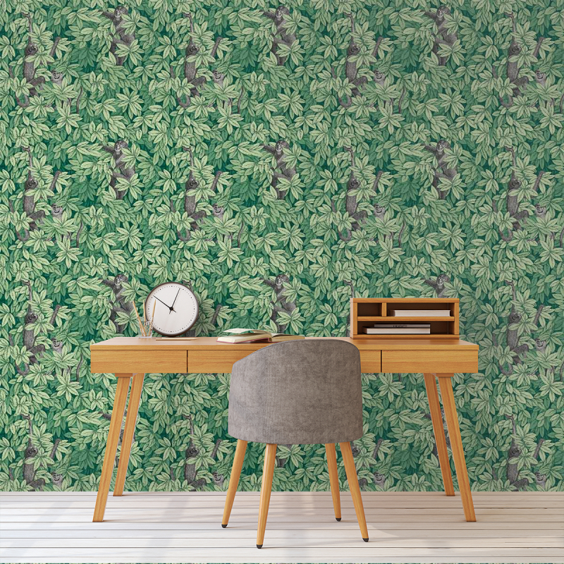 Foglie e Scimmie Fornasetti Wallpaper - Cole and Son