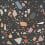 Confetti Nero Multicolor Porcelain stoneware Quintessenza Ceramiche Nero multicolor CNF108M