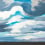 Papeles pintados panorámico Cirrus Casadeco Bleu nuage 88886210