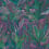 Papeles pintados panorámico Beauty Full Image Foliage Casadeco Vert/Violet 84827517