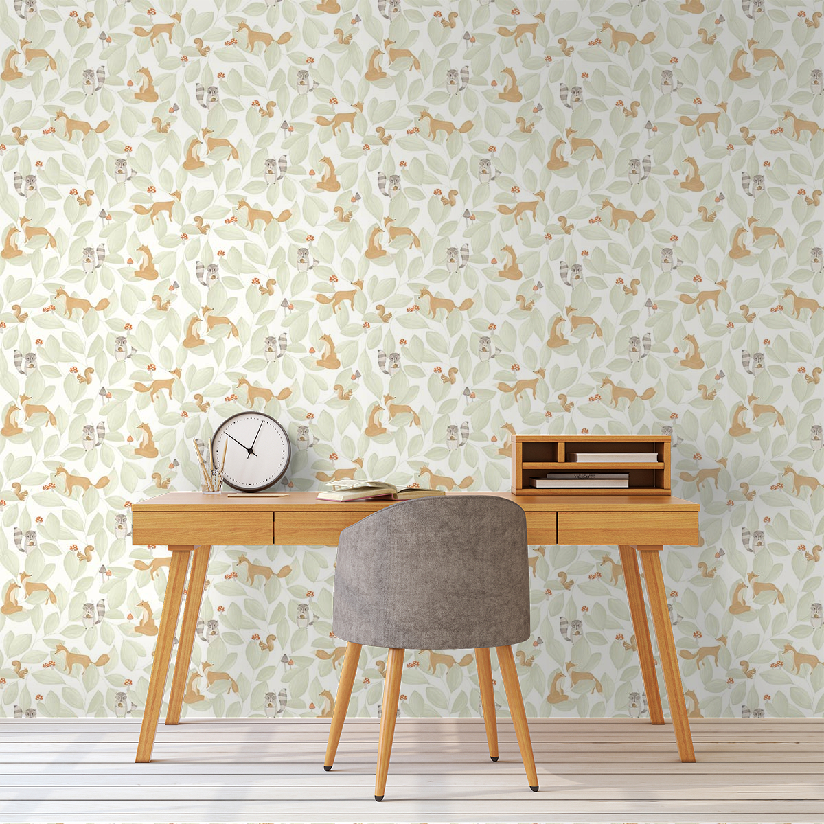 Woodland Friends Wallpaper - Casadeco