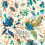 Papel pintado Wonderland Floral Harlequin Lapis/Emerald/Carnelian HSRW113067